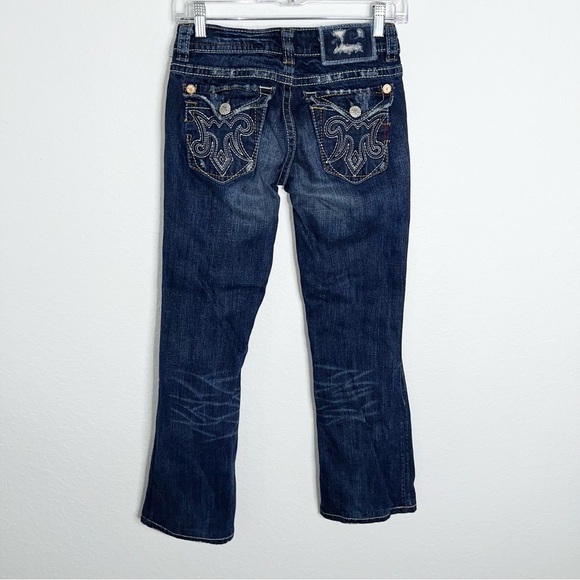 MEK Denim Jeans Women 26 Bootcut New Oaxaca Short 28” Western CL - Picture 2 of 10